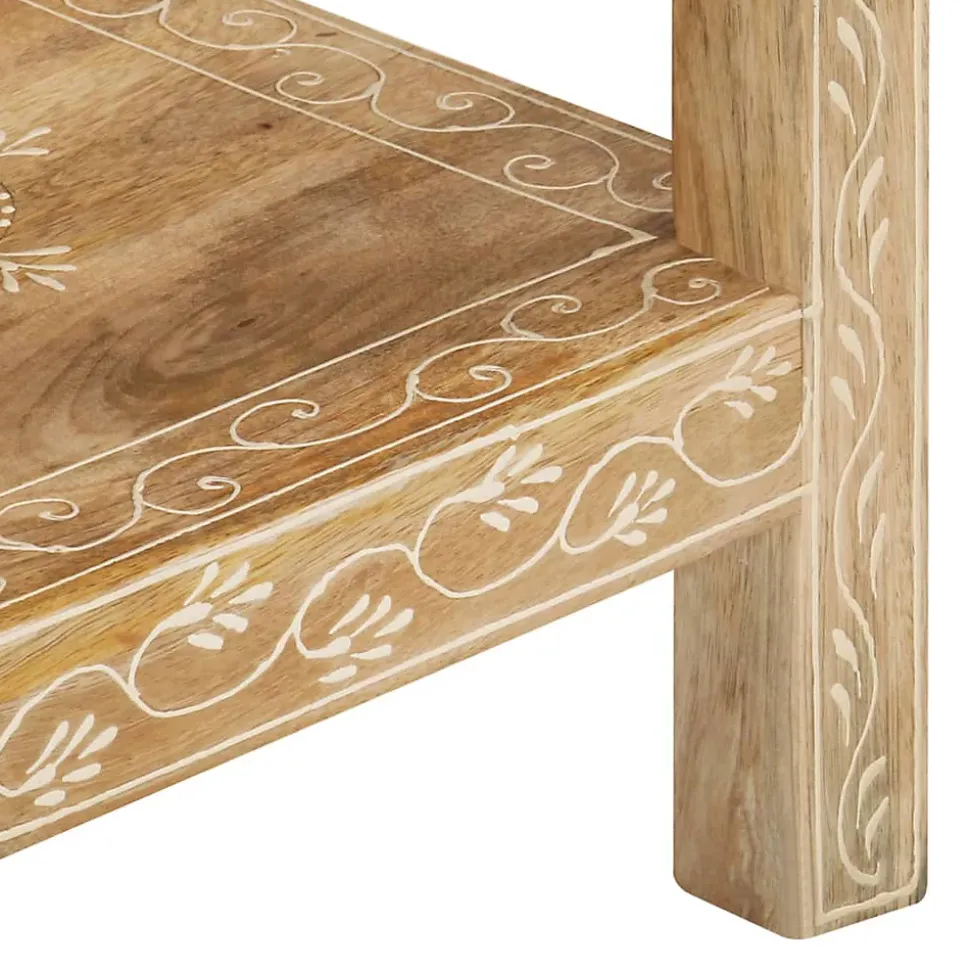 Table console 80x35x74 cm Bois de manguier massif