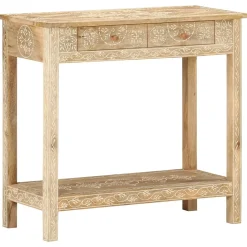 Table console 80x35x74 cm Bois de manguier massif
