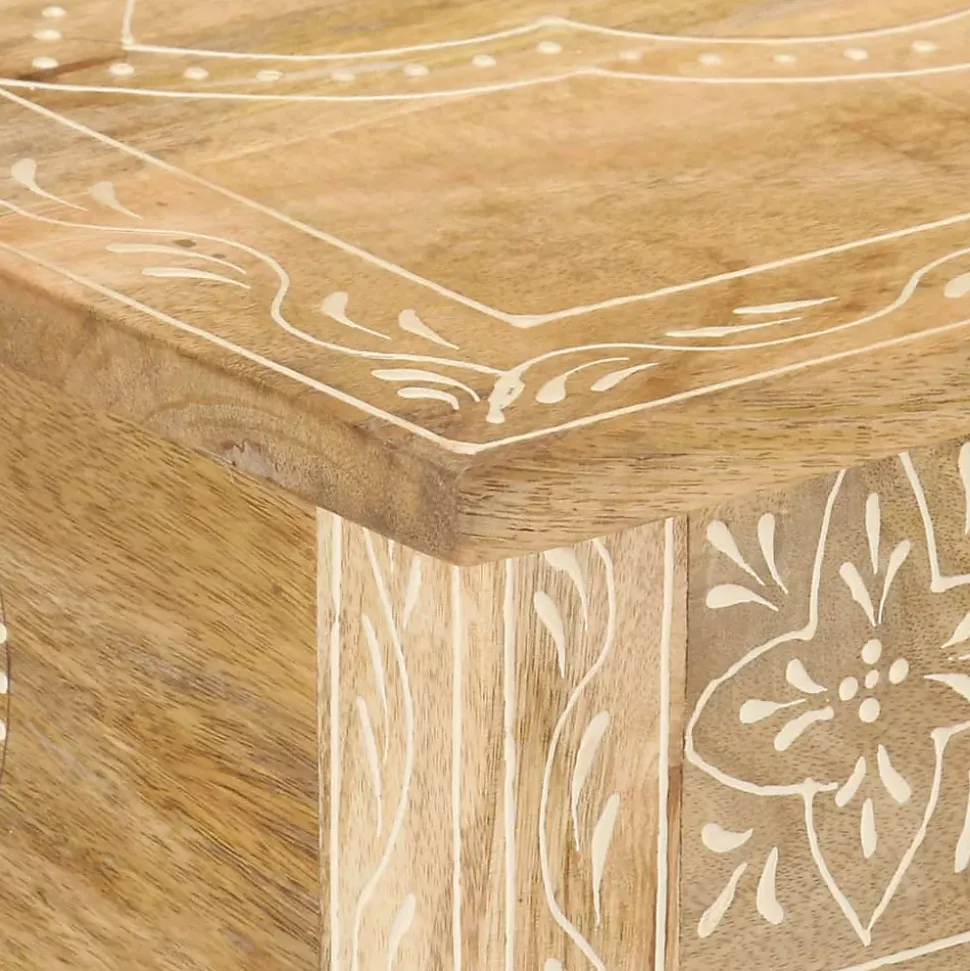 Table console 80x35x74 cm Bois de manguier massif