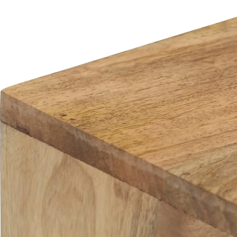Table console 90x45x75 cm bois de manguier massif vidaXL