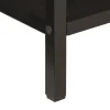 Table console 100x35x76 cm bois massif de manguier et fer vidaXL