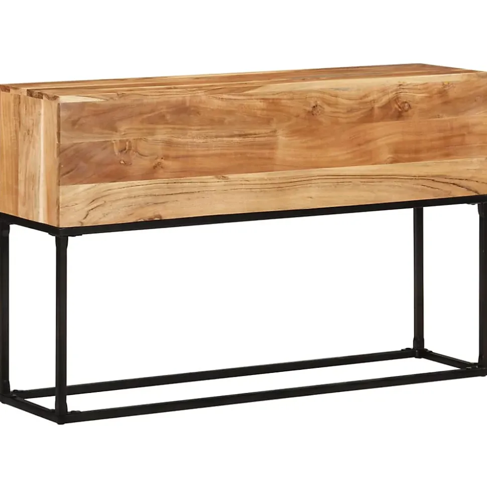 Table console 120x30x75 cm Bois d'acacia massif