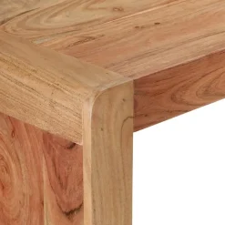 Table console 110x30x76 cm bois massif d'acacia vidaXL
