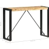 Table console 110x35x76 cm Bois de manguier massif vidaXL