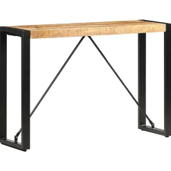Table console 110x35x76 cm Bois de manguier massif vidaXL