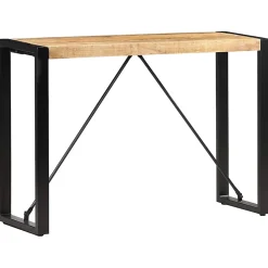 Table console 110x35x76 cm Bois de manguier massif vidaXL