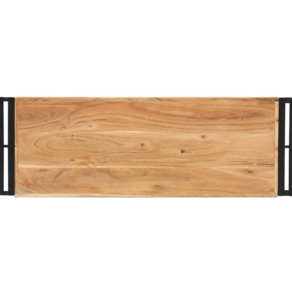 Table console 90x30x75 cm Bois d'acacia massif vidaXL