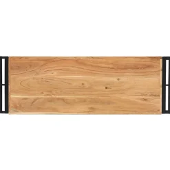 Table console 90x30x75 cm Bois d'acacia massif vidaXL