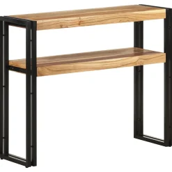 Table console 90x30x75 cm Bois d'acacia massif vidaXL