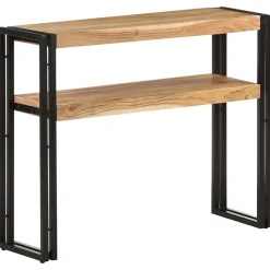 Table console 90x30x75 cm Bois d'acacia massif vidaXL