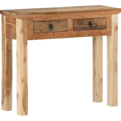 Table console 90,5x30x75 cm Bois d'acacia et de récupération vidaXL