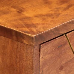 Table console 90x35x76 cm Bois d'acacia massif vidaXL