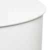 Table d'appoint ronde en métal blanc ⌀ 31 cm, Yuri