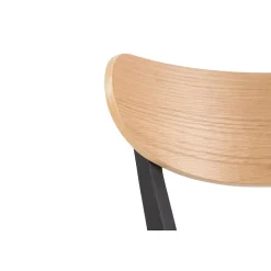 Table de bar et 4 tabourets de bar scandinaves en bois - LETA