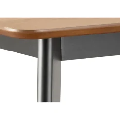 Table de bar et 4 tabourets de bar scandinaves en bois - LETA