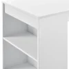 Table de Bar Kouvola 110 x 50 x 103 cm Blanc en.casa