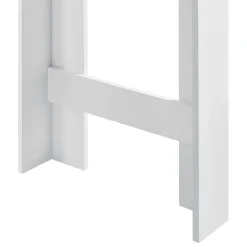 Table de Bar Kouvola 110 x 50 x 103 cm Blanc en.casa
