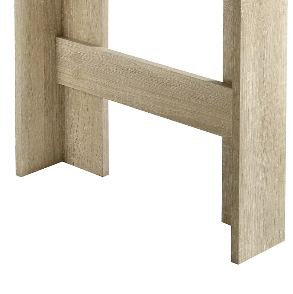 Table de Bar Kouvola 110 x 50 x 103 cm Effet Chêne en.casa