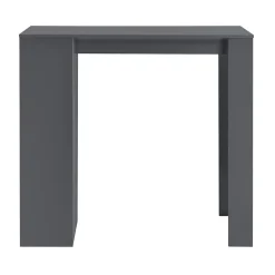 Table de Bar Kouvola 110 x 50 x 103 cm Gris foncé en.casa