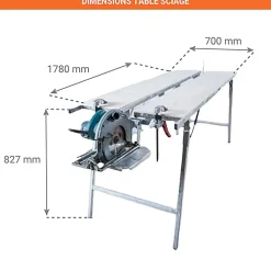 Table de sciage multi coupe - NT01131