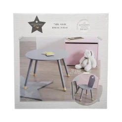 Table enfant Douceur grise - Atmosphera