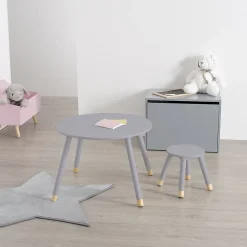 Table enfant Douceur grise - Atmosphera