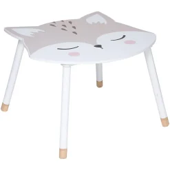 Table enfant Renard - blanc - bois - Atmosphera