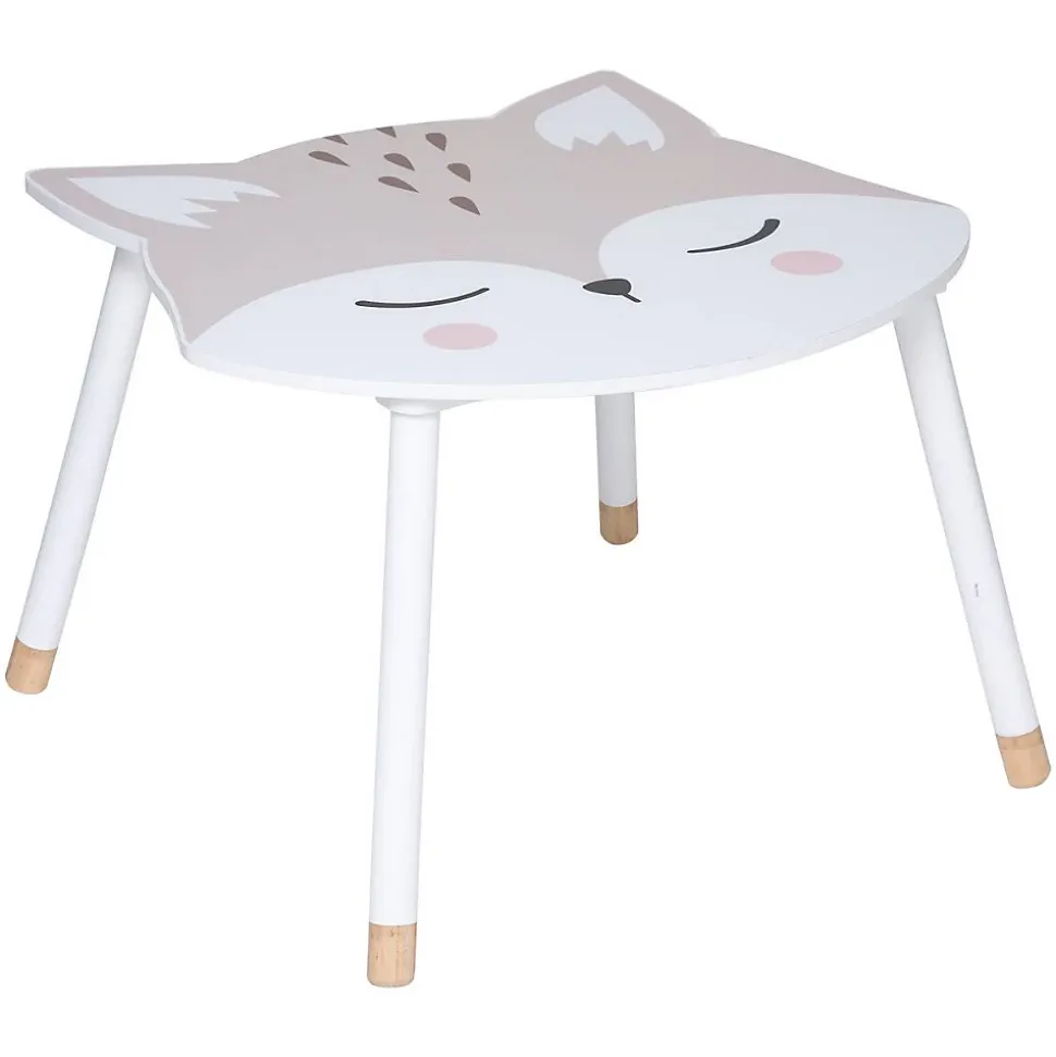 Table enfant Renard - blanc - bois - Atmosphera