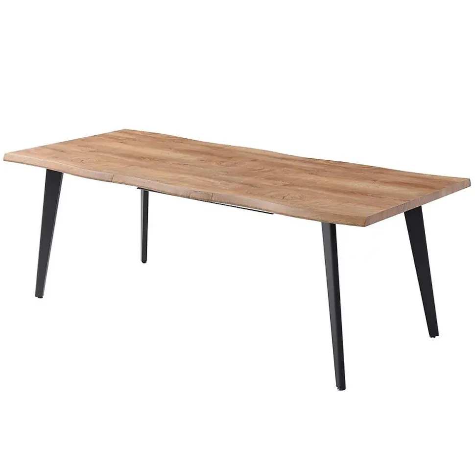 Table extensible plateau en bois 6 à 8 personnes Forest