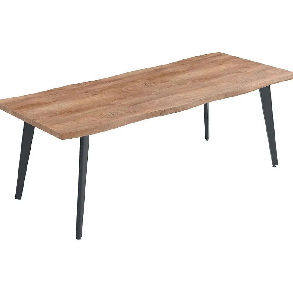 Table extensible plateau en bois 6 à 8 personnes Forest