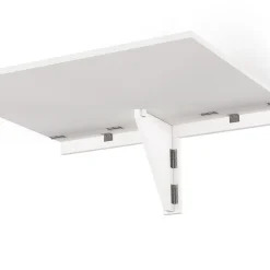 Table murale EXPRESS rabattable 2 personnes blanc L. 70 cm