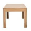 Table rectangulaire à rallonges L160/240 + 4 chaises tissu - BOSTON