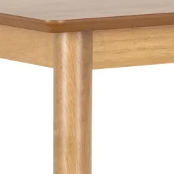 Table rectangulaire en chêne L120 + 4 chaises chêne - IZIA