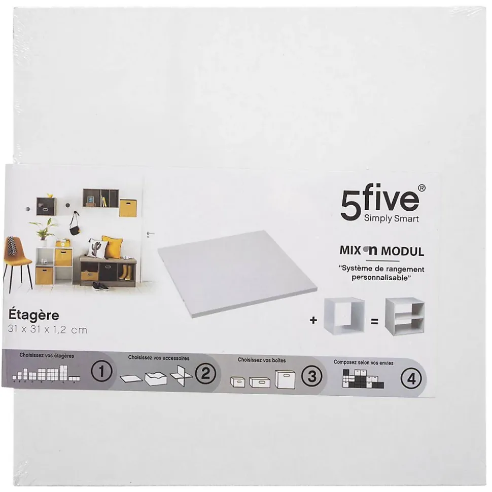 Tablette accessoire Blanc Mix N' Modul - 5Five