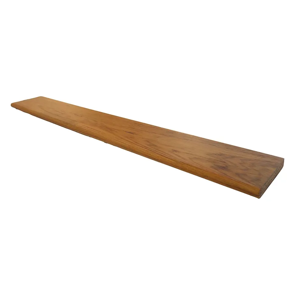 Tablette Bois Teck Huilé Rectangle - Etagère Murale - 18x120x900mm - Etagère de Bureau, Cuisine, Salle de bain, Salon