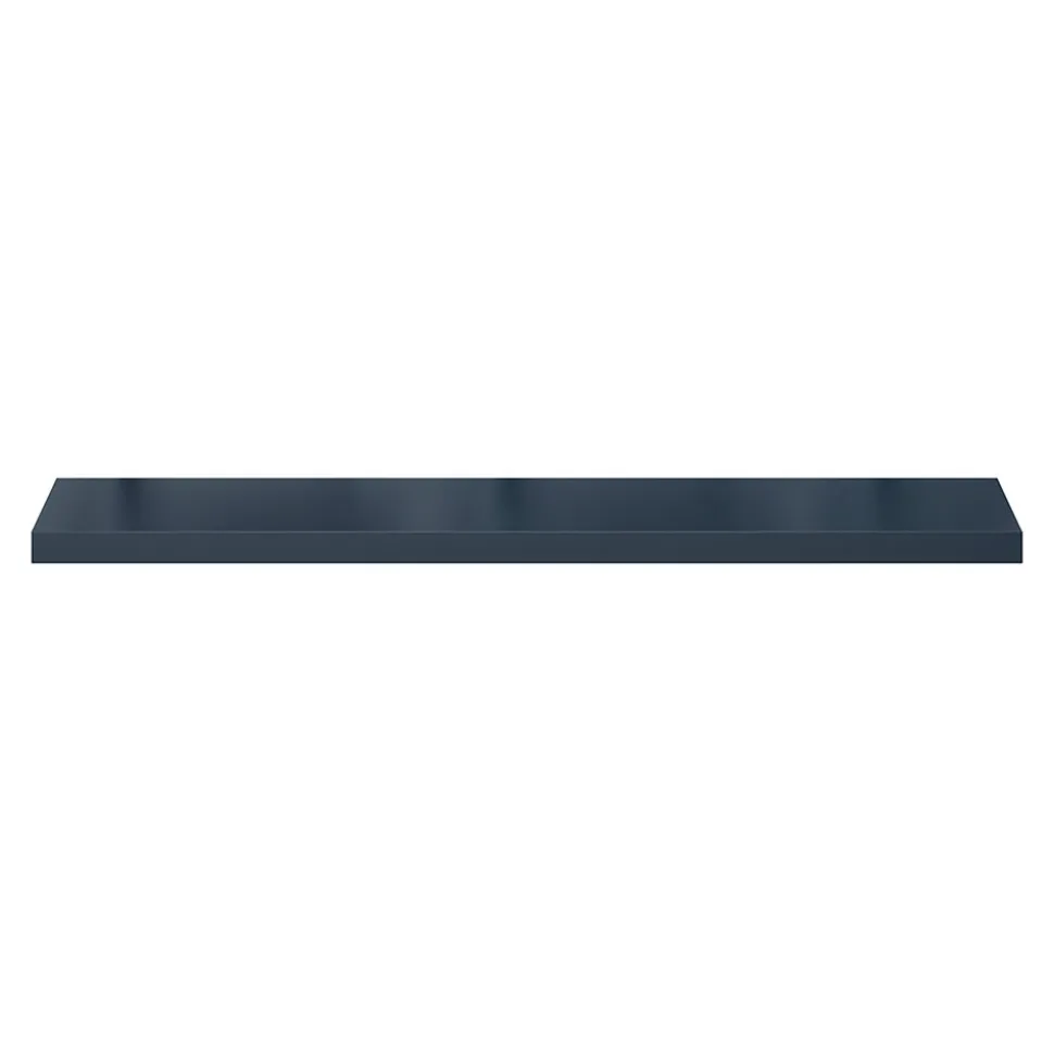 Tablette murale avec fixation invisible GoodHome Cusko bleu foncé 118 cm