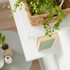 Tablette murale avec fixation invisible GoodHome Cusko blanc 30 cm