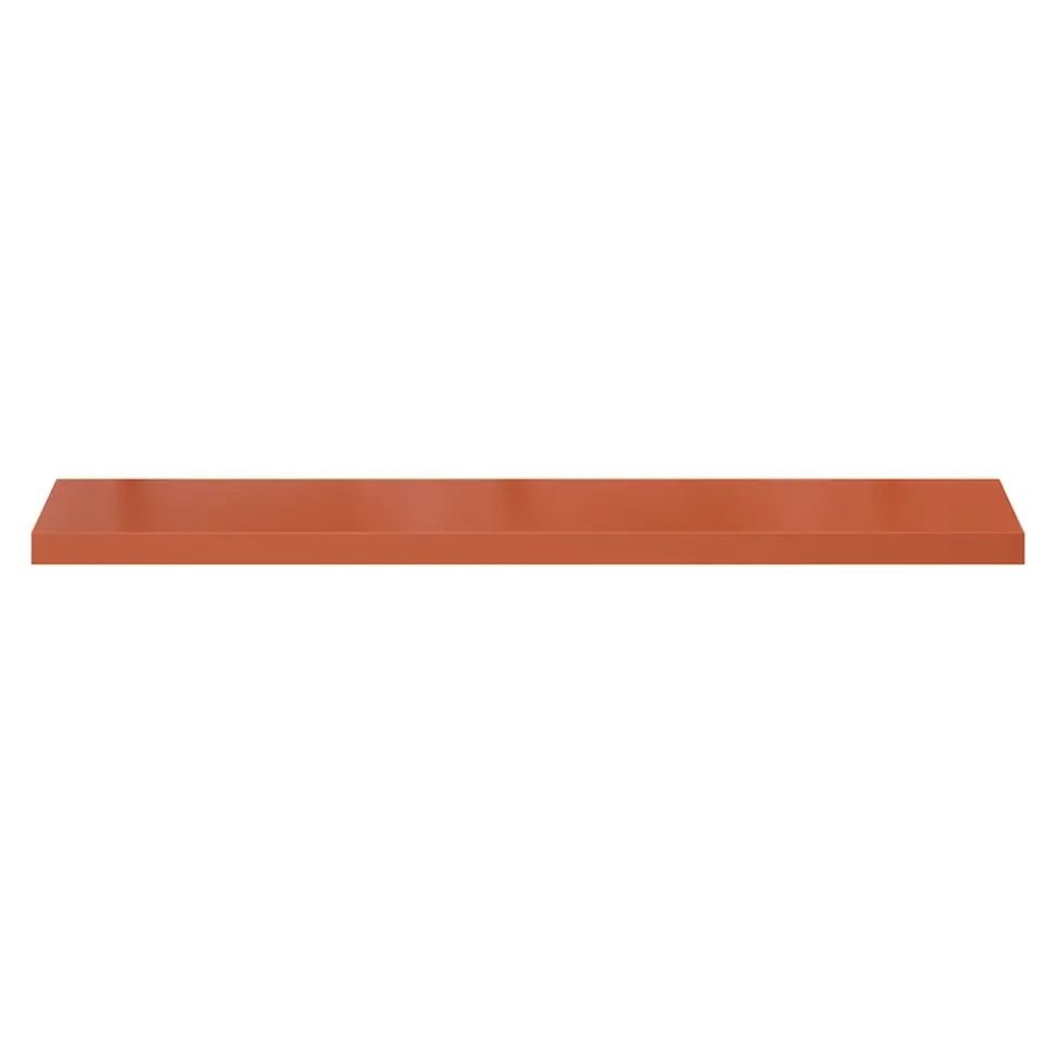 Tablette murale avec fixation invisible GoodHome Cusko terracotta 118 cm