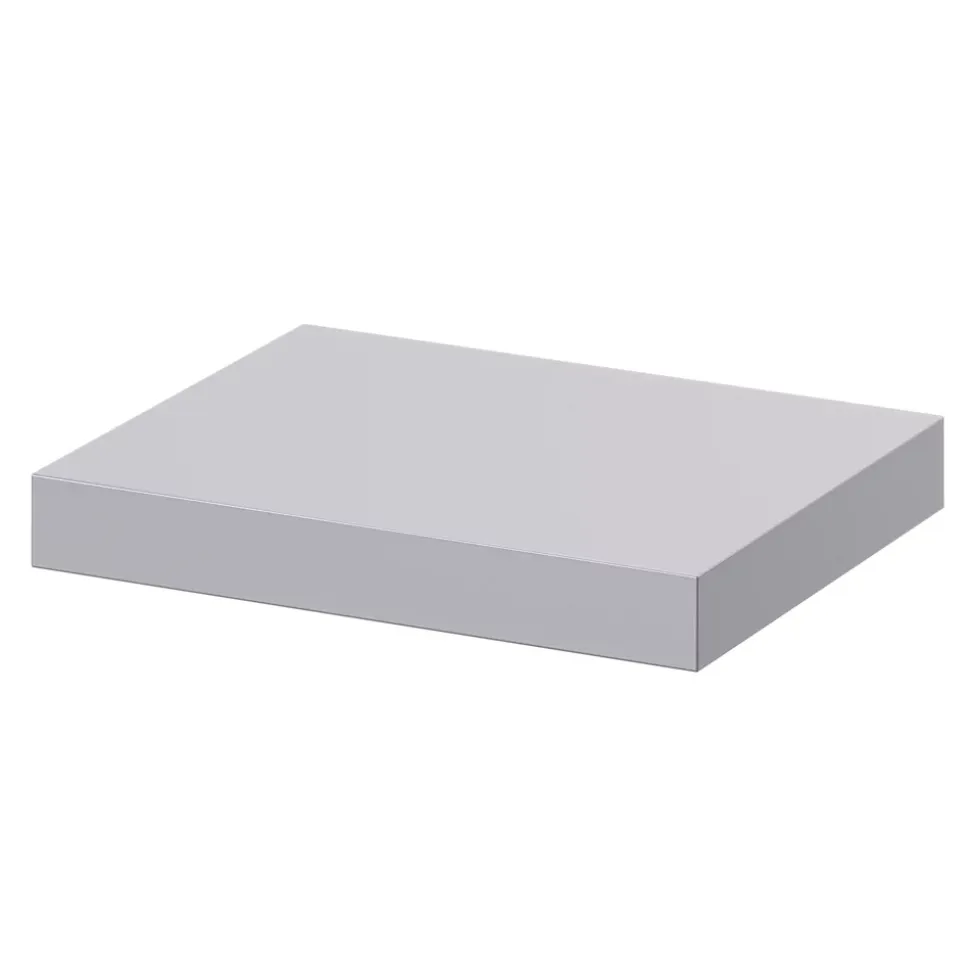 Tablette murale avec fixation invisible GoodHome Cusko gris 30 cm