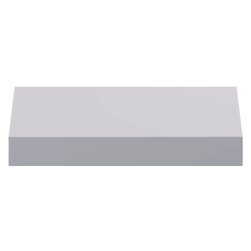 Tablette murale avec fixation invisible GoodHome Cusko gris 30 cm
