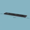 Tablette murale avec fixation invisible GoodHome Cusko noir 118 cm