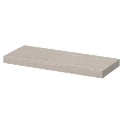 Tablette murale avec fixation invisible GoodHome Cusko effet chêne clair 60 cm