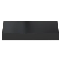 Tablette murale avec fixation invisible GoodHome Cusko noir 30 cm