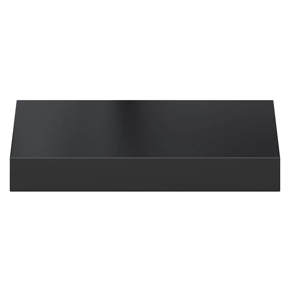 Tablette murale avec fixation invisible GoodHome Cusko noir 30 cm