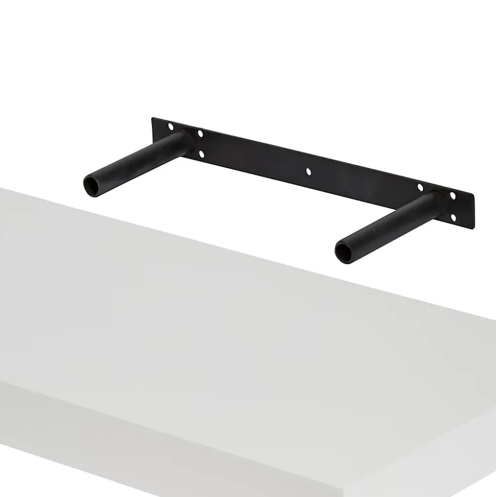 Tablette murale avec fixation invisible GoodHome Cusko blanc brillant 60 cm