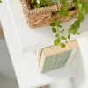 Tablette murale avec fixation invisible GoodHome Cusko blanc 80 cm
