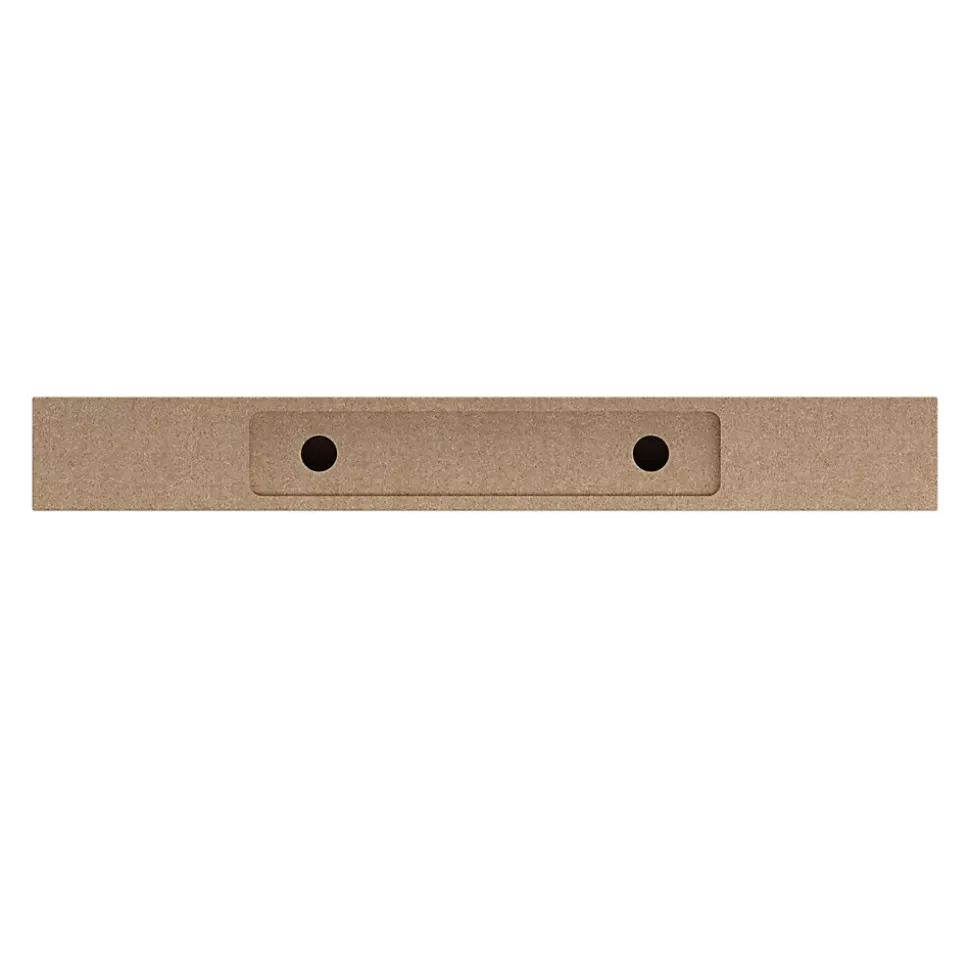 Tablette murale avec fixation invisible GoodHome Cusko bleu canard 30 cm
