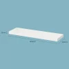 Tablette murale avec fixation invisible GoodHome Cusko blanc brillant 80 cm