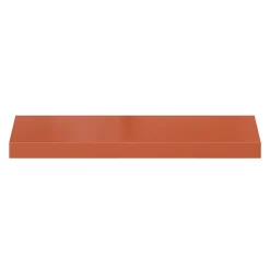 Tablette murale avec fixation invisible GoodHome Cusko terracotta 60 cm