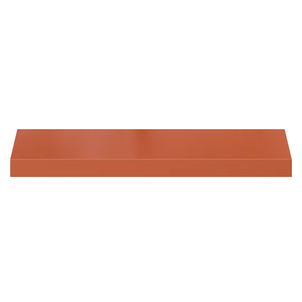 Tablette murale avec fixation invisible GoodHome Cusko terracotta 60 cm